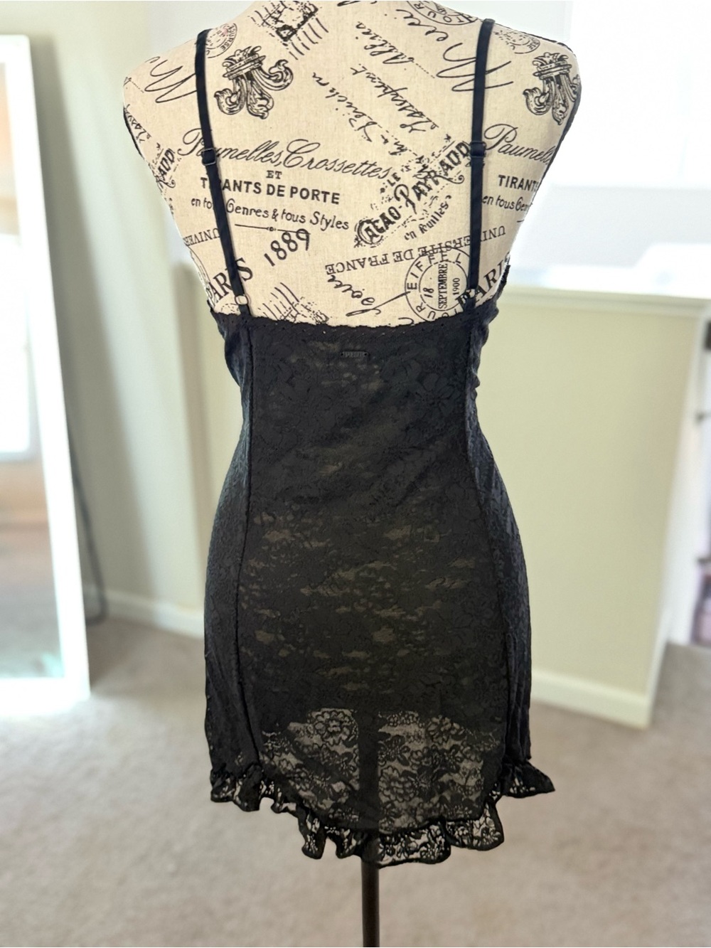 Victoria’s Secret PINK Wink Lace Ruffle Slip Dress - Picture 3 of 6